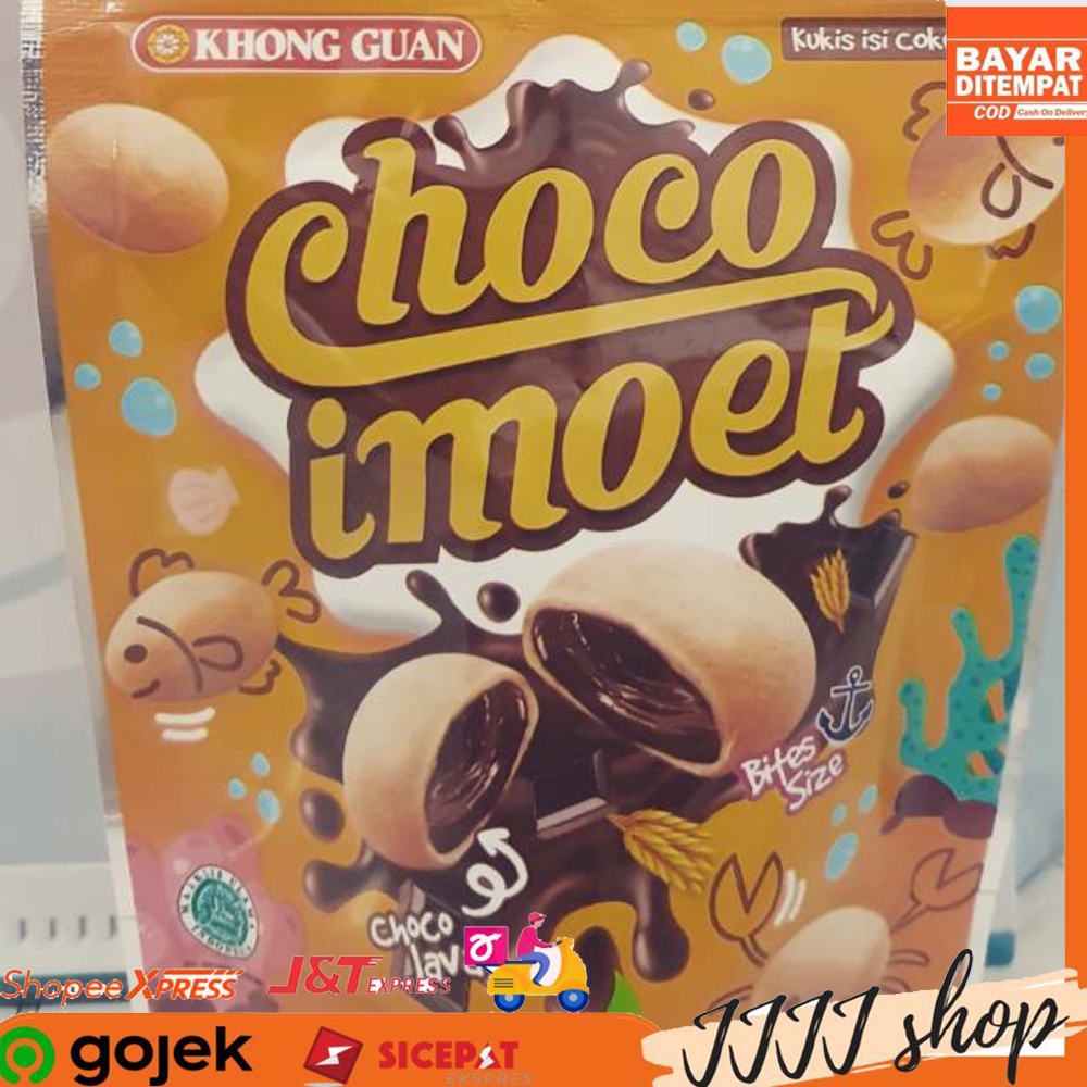 

Biskuit Khong Guan Choco Imoet Cookies Coklat Lava