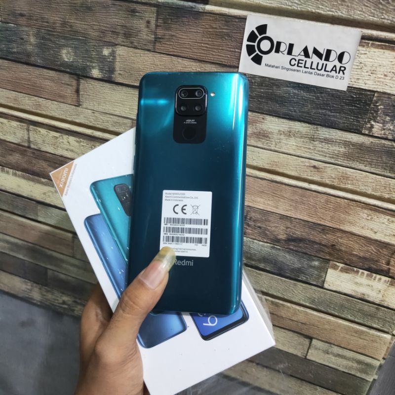 Xiaomi Redmi Note 9 Ram 6/128 fullset second like New