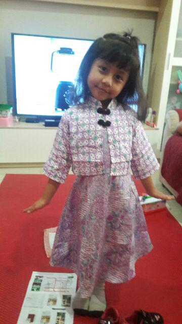 Welans Batik - Kebaya Anak - Bolero Dress - Lp19