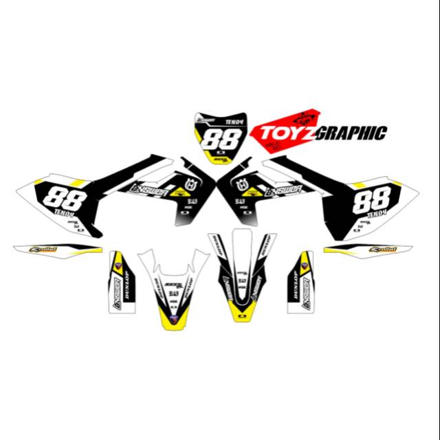 Decal Husqvarna 250 / 350