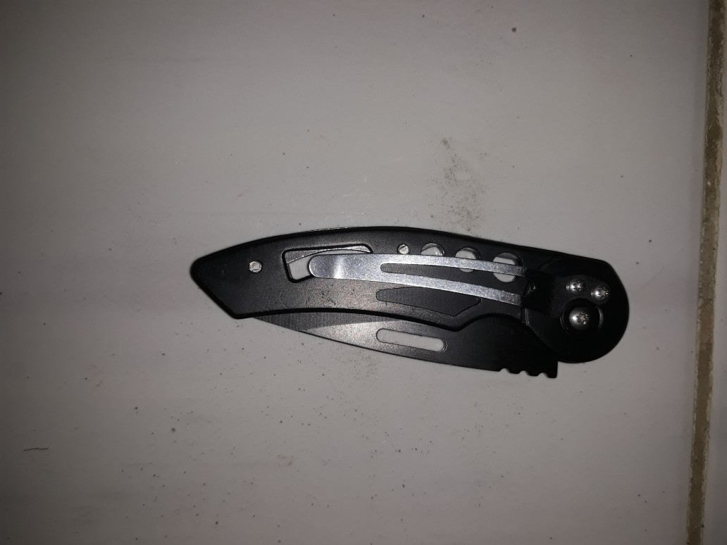 Pisau Lipat Mini Pisau Outdoor Pisau Camping Portable Pisau Dapur Pisau Survival Serbaguna W33