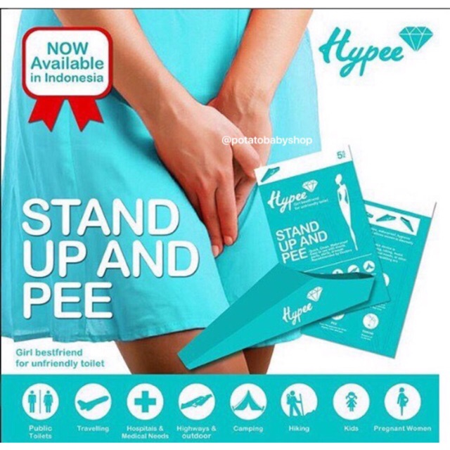 Hypee stand up pee - Corong Pipis