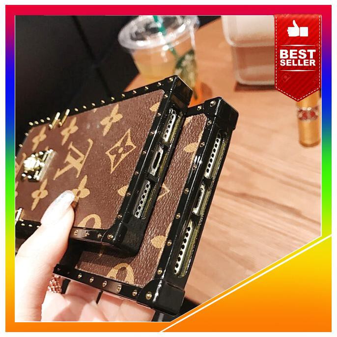 Acc Hp Case Cover Samsung S10+ Lv Patite Malle Import Plus Tali Lv Original