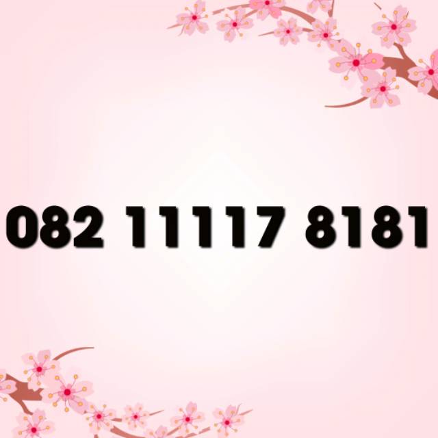No cantik simpati 082 11117 8181