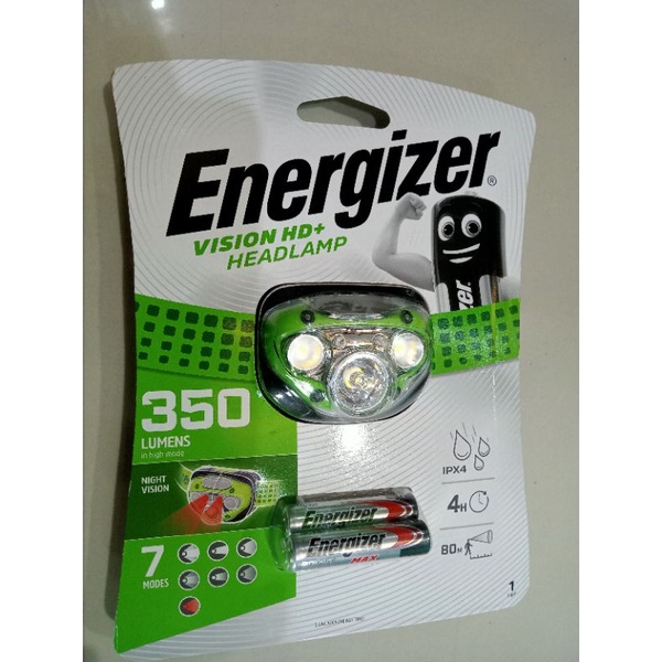 HEADLAMP ENERGIZER 350 LUMENS