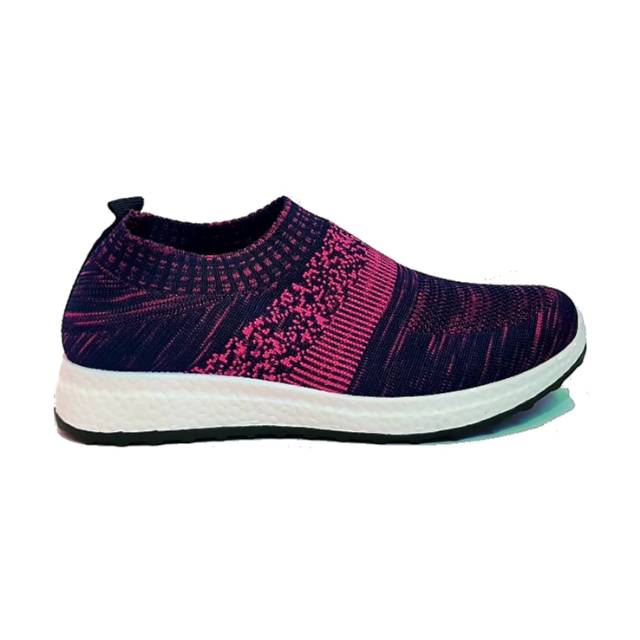 Sepatu Slip On Wanita original SPARK Fashion Sport model kaos kaki