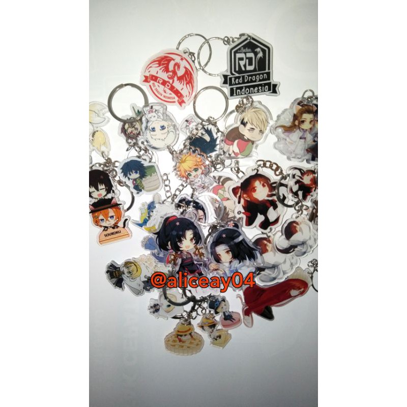 Ganci Akrilik Custom Gambar Suka-suka
