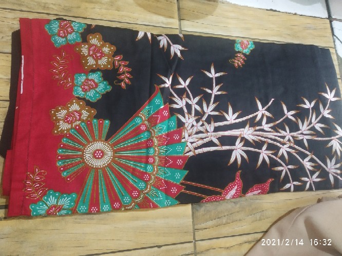 Maura Couple - Sania Ruffle Batik Couple Ori Alkhalis Garansi Termurah Shopee - Couple Kipas