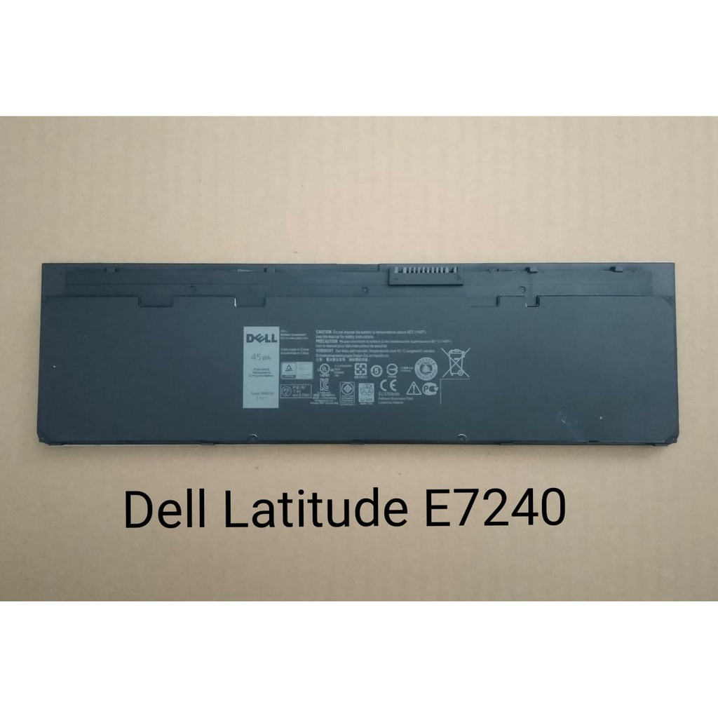 Baterai Laptop Original Dell Latitude E7240 E7250 Ultrabook WD52H