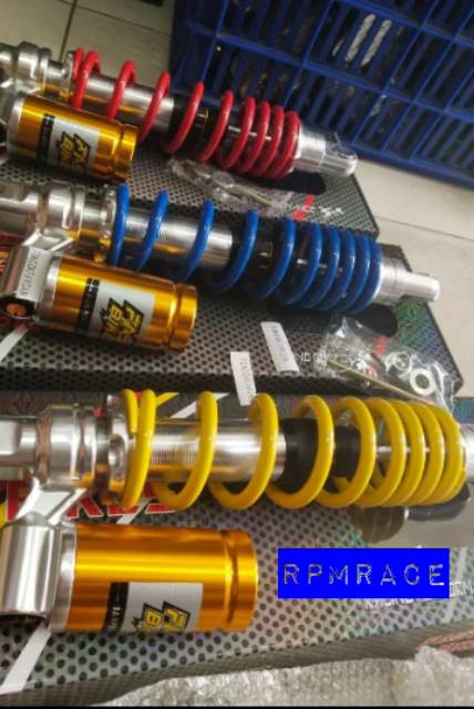 Shockbreaker Belakang Tabung Bawah Fastbikes Ukuran 310mm 330mm Beat Mio Soul Scopy dll