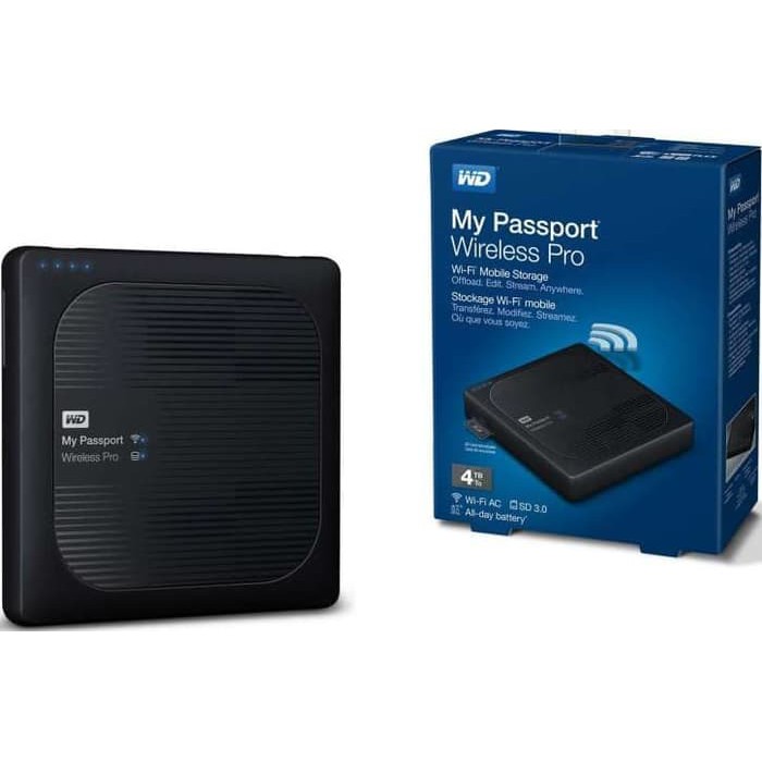 WD My Passport Wireless Pro 4TB