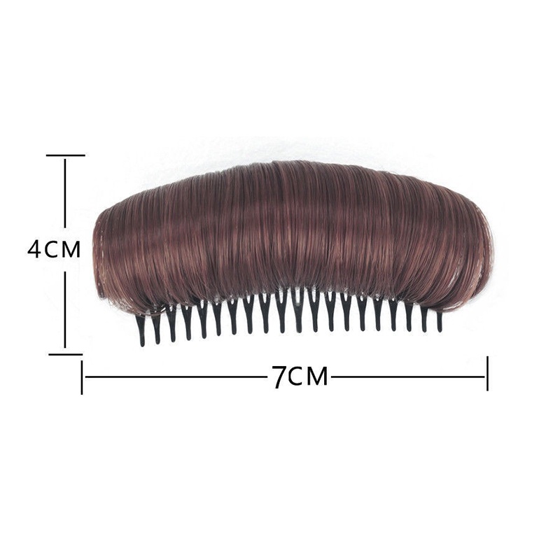 1 Pcs Wig Rambut Poni Jepit Poni Palsu Hairclip Tak Terlihat Halus Dan Berbulu Garis Untuk Wanita- olo