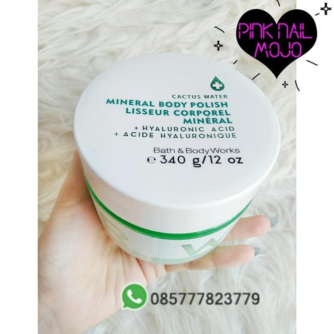 Jual Body scrub/ BBW Cactus Water Hyaluronic Body Scrub Skrub Badan