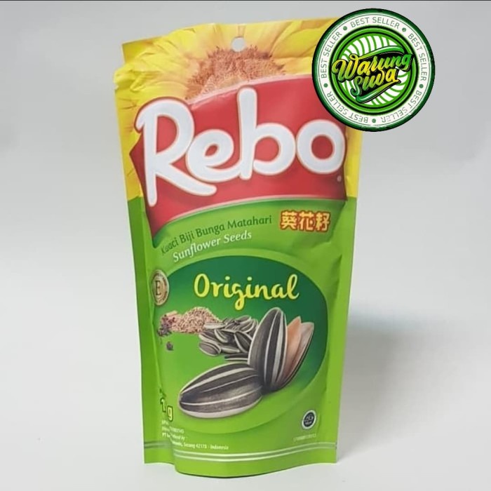 

Rebo kuaci original 150 gram