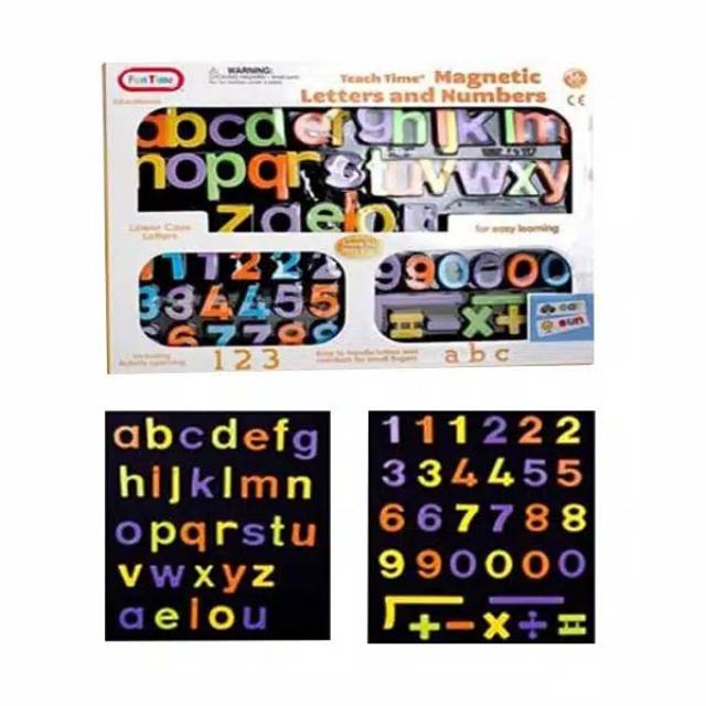MAINAN MAGNETIC LETTERS & NUMBER
