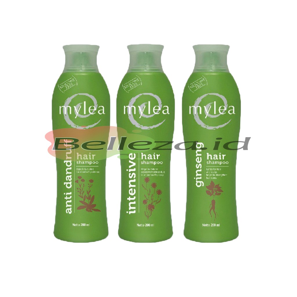 Mylea Green Shampoo Intensive / Gingseng / Anti Dandruff / 100ml / 200ml