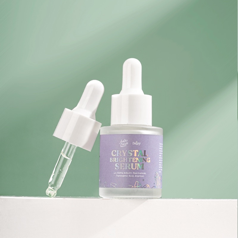 Daisy Organic Crystal Brightening Serum Menyamarkan Noda Hitam Pencerah Wajah