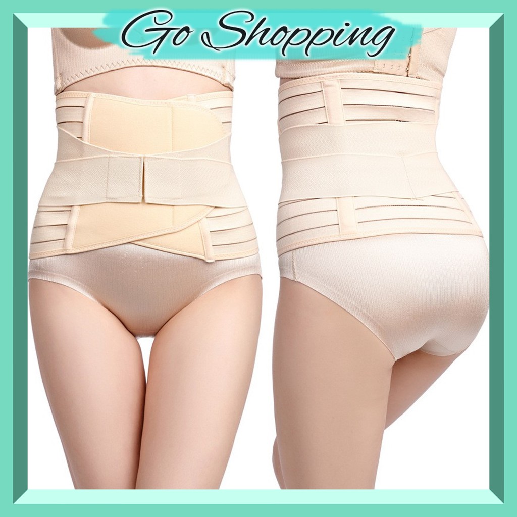 GO! KR342 korset Pelangsing Setelah melahirkan Korset Pengecil Perut Dobel Perekat cod