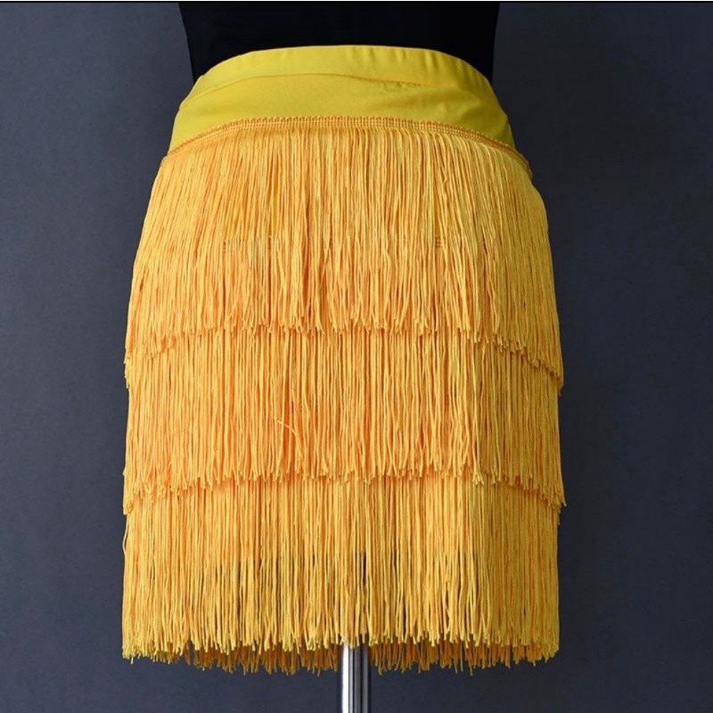 ROK RUMBAI FLARE SKIRT DANSA LINE DANCE KOSTUM PAKAIAN SENAM TARI OLAHRAGA WANITA RT PDK