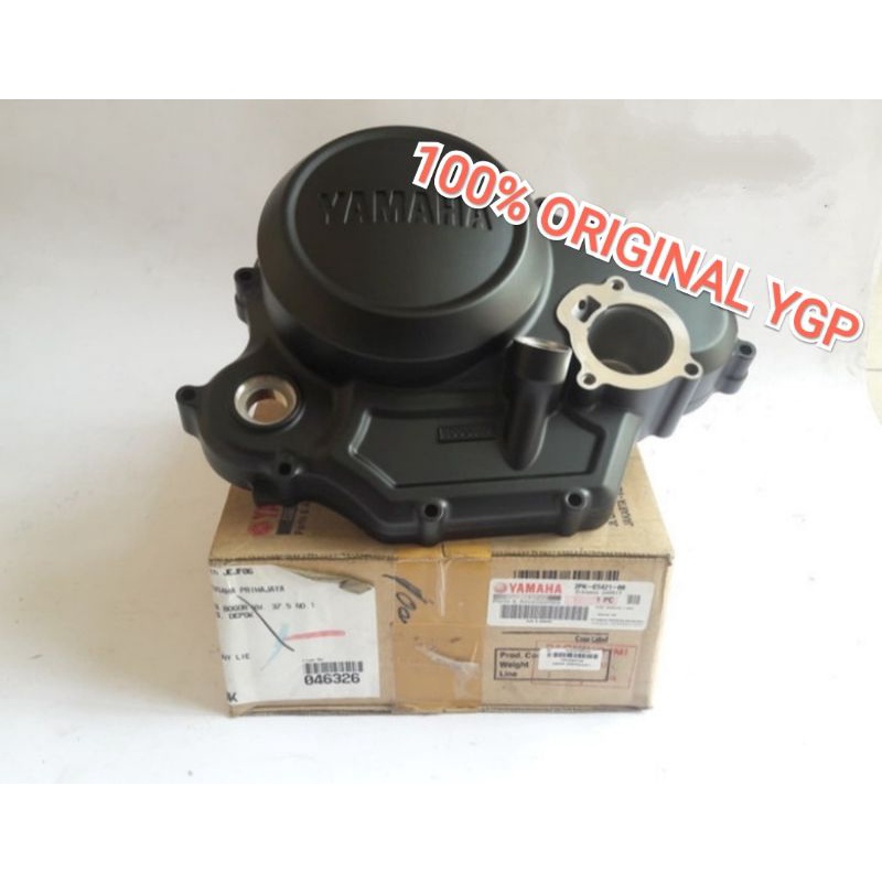 COVER CRANKCASE BAK BLOK KOPLING XABRE R15 V2 ASLI ORI YAMAHA 2PK E5421 00