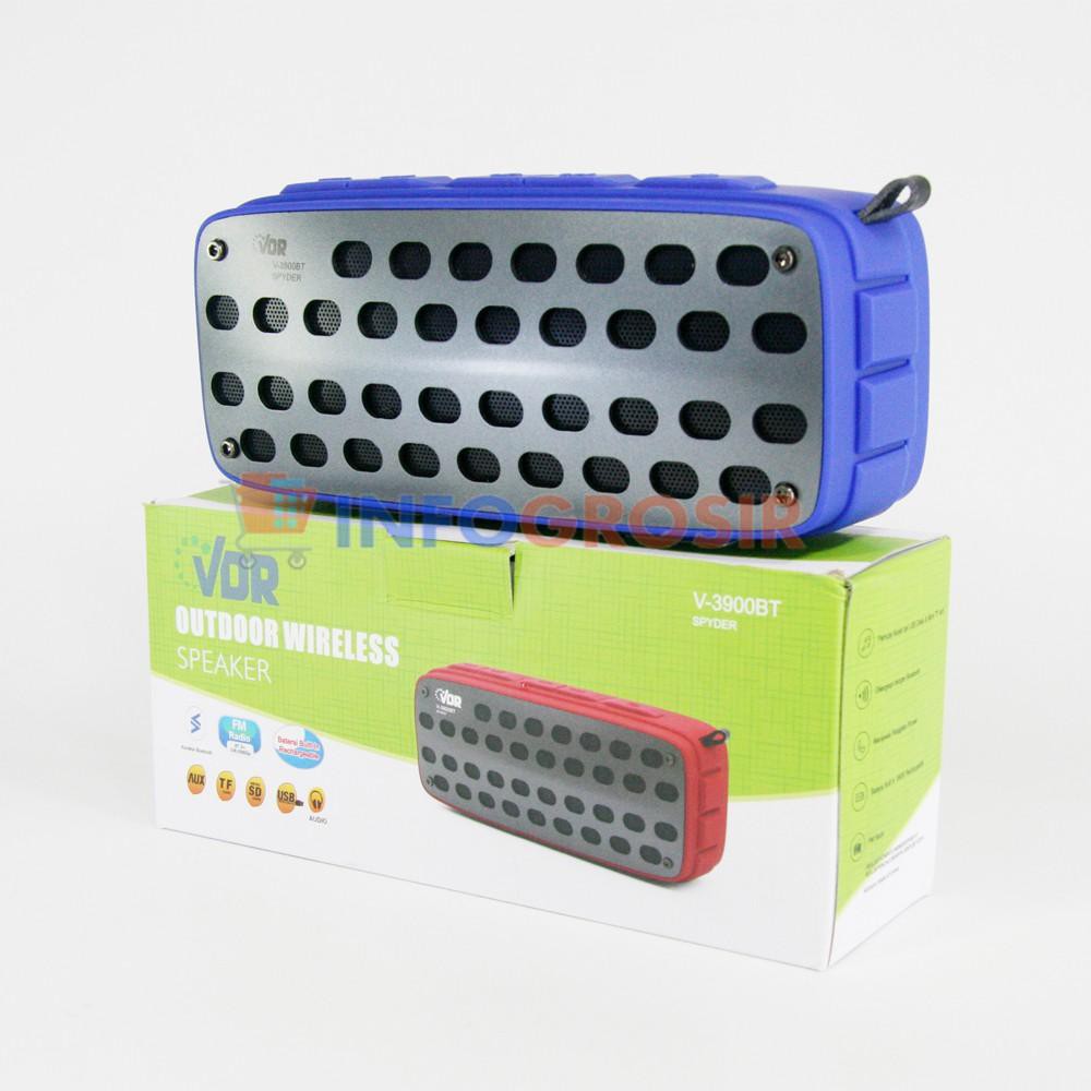 Jual  Speaker Vedora VDR V-3900BT Spyder FM MP3 Bluetooth Portable Murah
