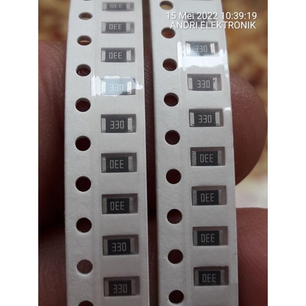 10 PCS RESISTOR 33 OHM RESISTOR SMD 1206