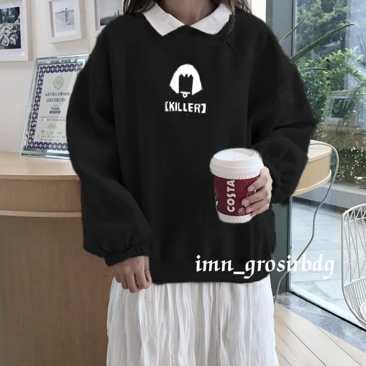 [VND. 349647] SWEATER WANITA - KILLER SWEATER OVERSIZE - PAKAIAN WANITA