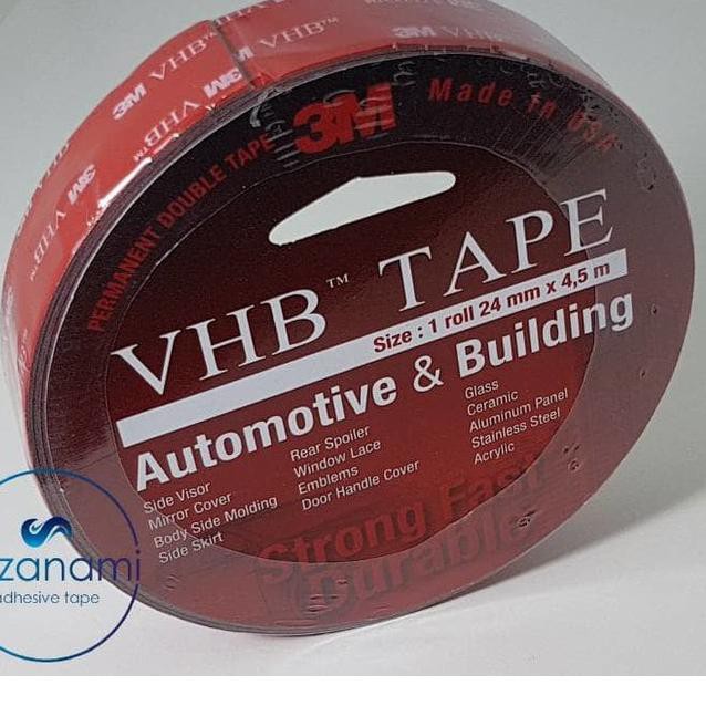 

AL9 DOUBLE TAPE 3M VHB 1" X 4.5M DOUBLE TAPE FOAM VHB 1" 24MM Paling Popularー