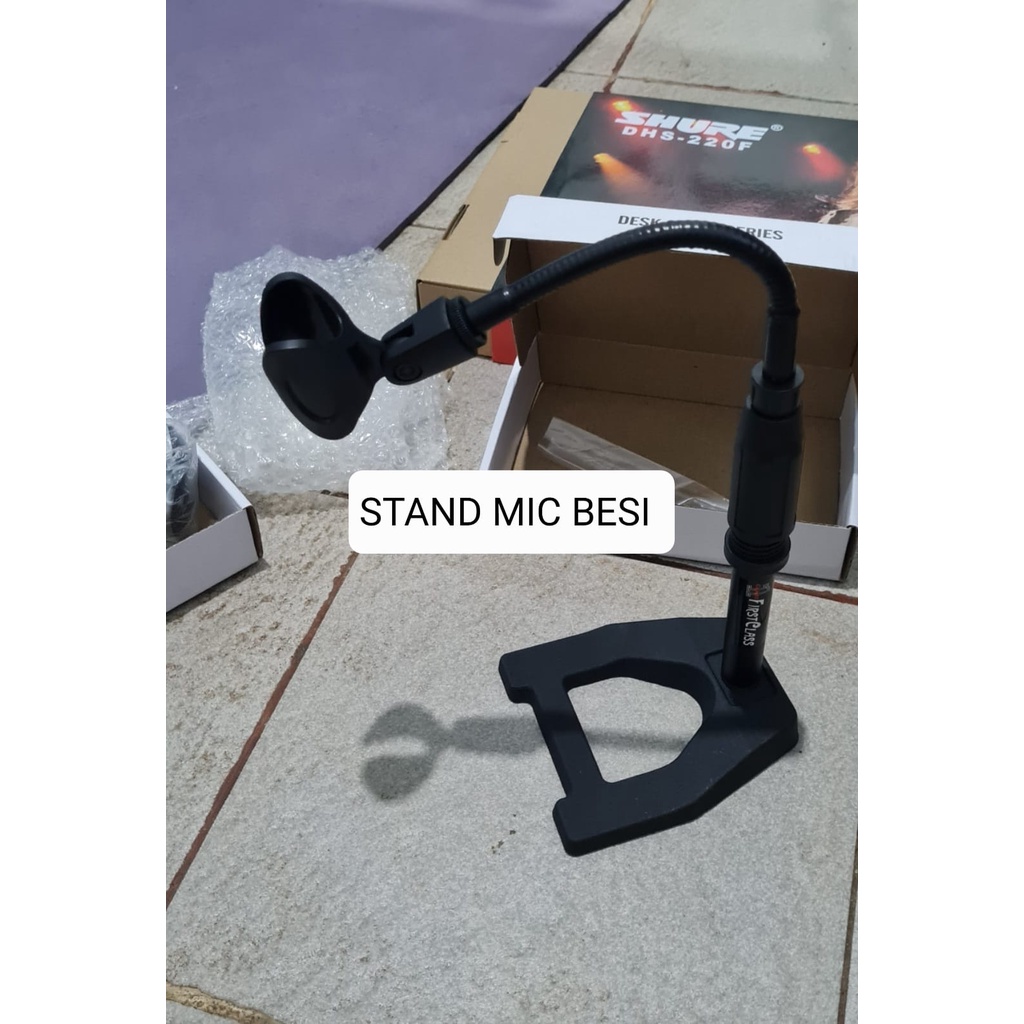 G612 NEW STAND MIC BESI HOLDER MIK CABANG MIKROPON MICROPHONE TEMPAT GANTUNG TIANG PEGANGAN LANTAI UBIN PENYANGGA MIKROPON TIANG PEGANGAN KARAOKE MUSIK AUDIO SOUND DJ TRIPOD GANTUNGAN TABLE MEJA BRACKET BREKET UNIVERSAL CENTI METER DOUBLE DOBEL DUAL PLAT