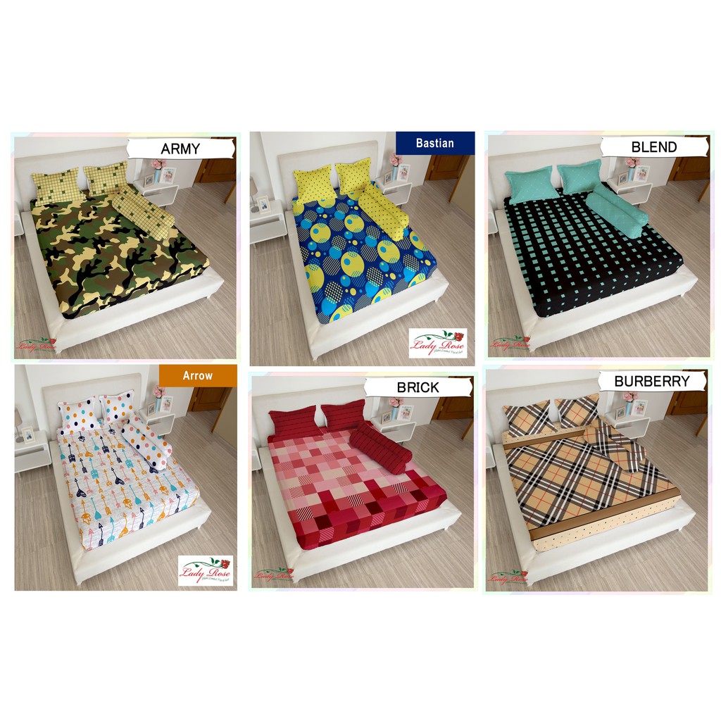 Lady Rose - Sprei Lady Rose Extra King B2 200x200 cm