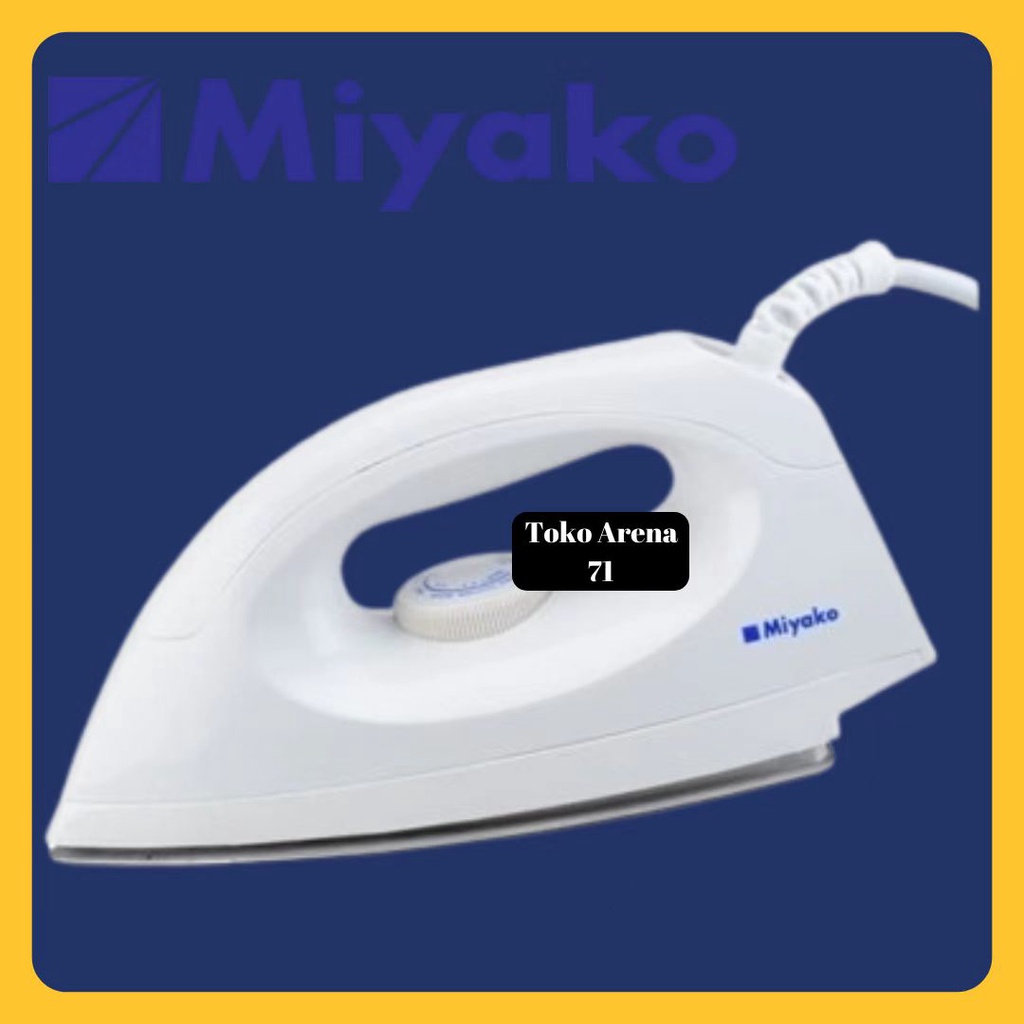 Setrika Miyako EL 1009 M / EL1009M PUTIH