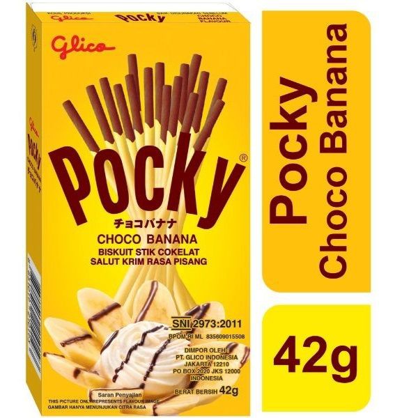 

Glico Pocky Banana Choco 42gr