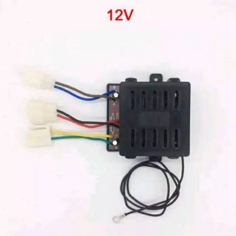 Remot Control + Receiver 27 MHz 12V Radio (Modul PCB) Mobil Mainan Aki