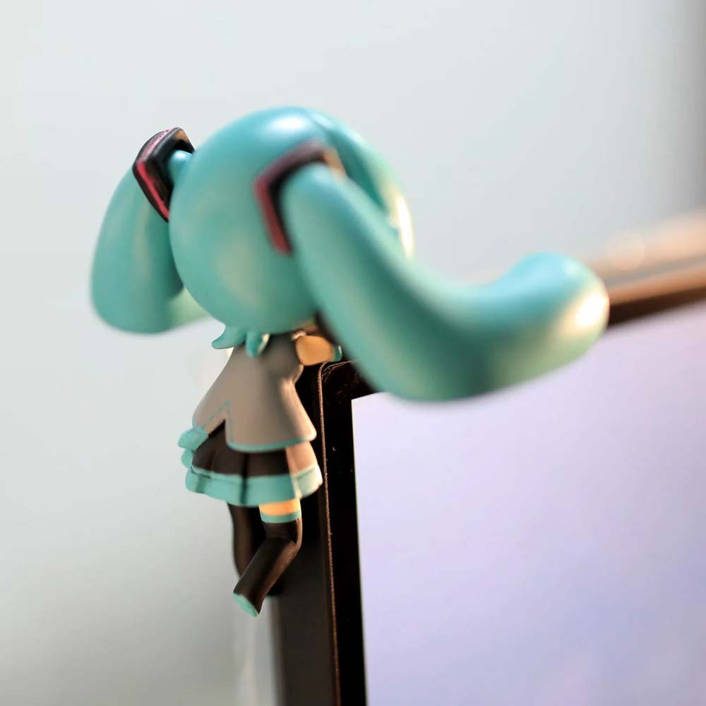 QUINTON Q version Action Figurine Toy Gift Anime Figure Hatsune Miku Miku Miniatures Collection Model Cute Statue Home Ornaments Figure Toys