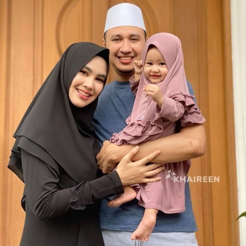 Gamis Anak Bayi Polos Curly Bahan Jersey Import Premium Size Newborn - 5 Tahun