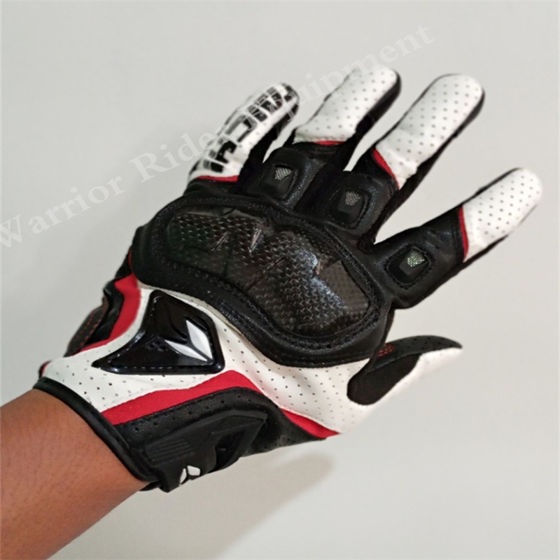 Sarung Tang Motor Taichi RST 390 Motor Full Finger Gloves Kulit Bahan Serat Karbon Dukung COD