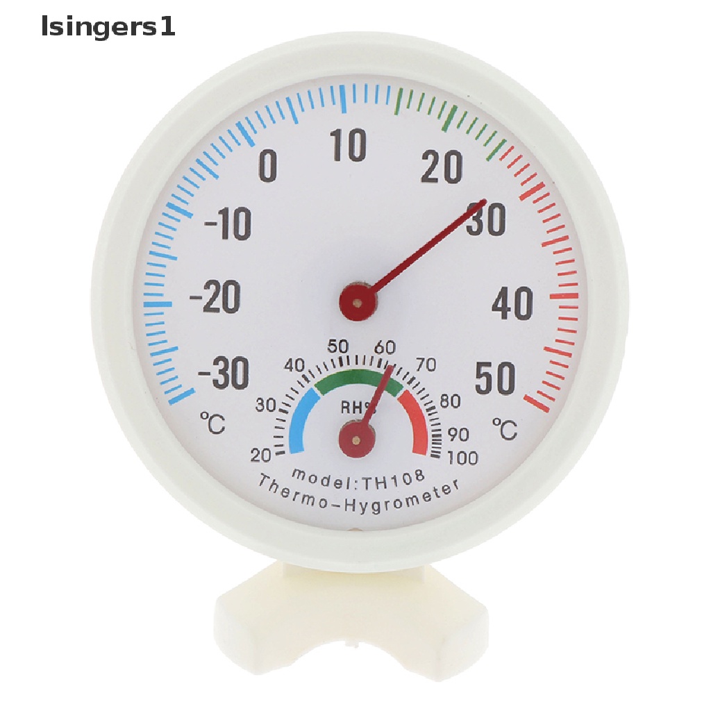 (lsingers1) Termometer / Higrometer Mini Pengukur Suhu / Kelembaban Untuk indoor / outdoor