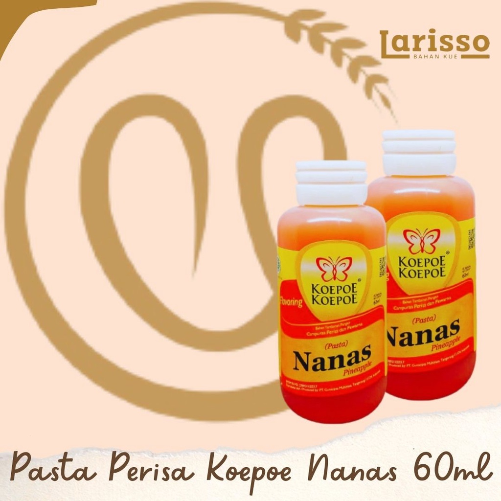 

PASTA PERISA & PEWARNA KOEPOE 60ML NANAS