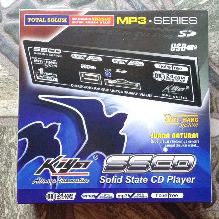 SSCD MP3 KIYA PLAYER AMPLI WALET RAKITAN USB & MEMORY