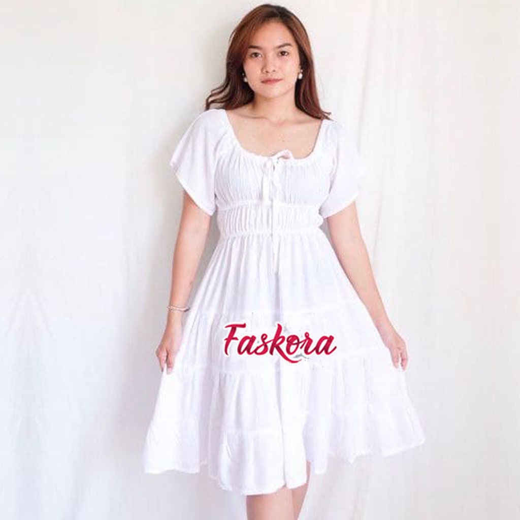 Zalina Basic Dress Polos Jumbo Rayon Zalina