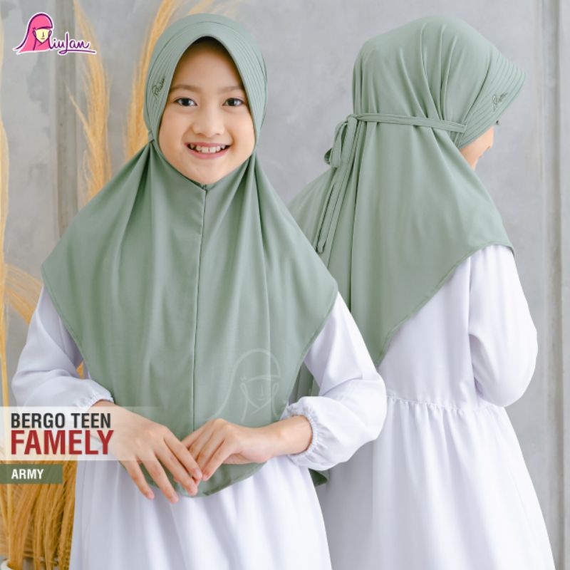 Bergo Teen Famely by Miulan/Kerudung instant