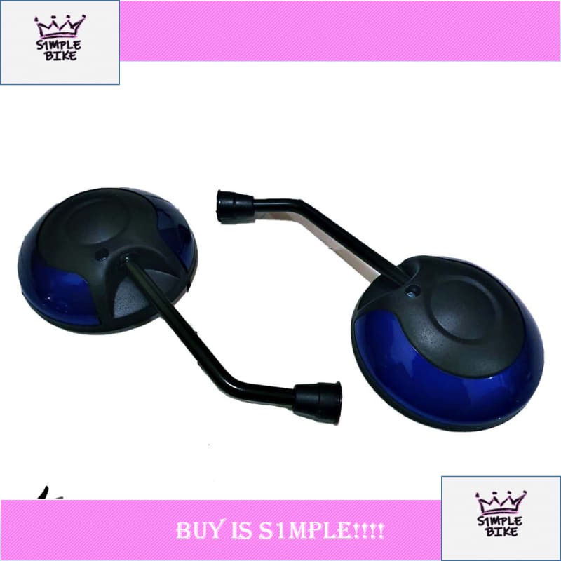 Spion Motor New Scoopy ISS Bulat Biru Honda Variasi Aksesoris Motor berkualitas
