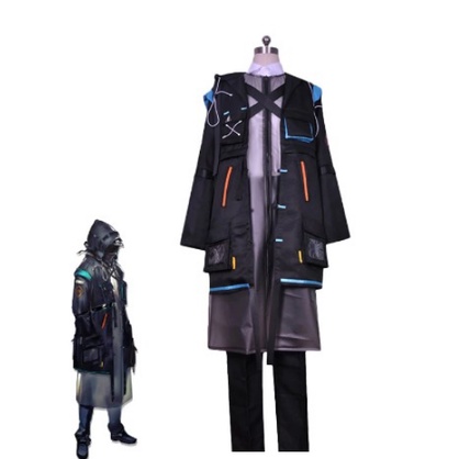 JAKET ONLY ARKNIGHTS DOCTOR COSPLAY COSTUME WATERPROOF