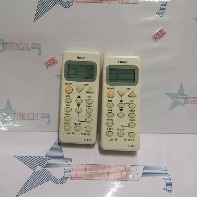 REMOT REMOTE AC HAIER YL-M10 ORIGINAL ASLI