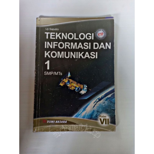Buku TIK SMP Kelas 7 Penerbit Bumi Aksara KTSP