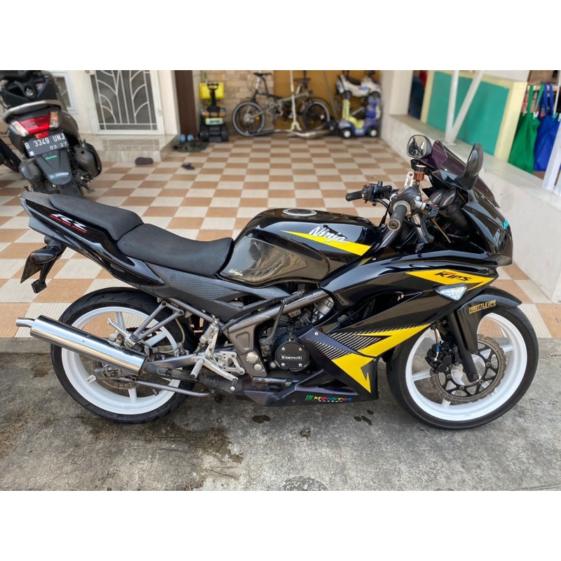 Jual kawasaki ninja rr 2014 hitam istimewa | Shopee Indonesia