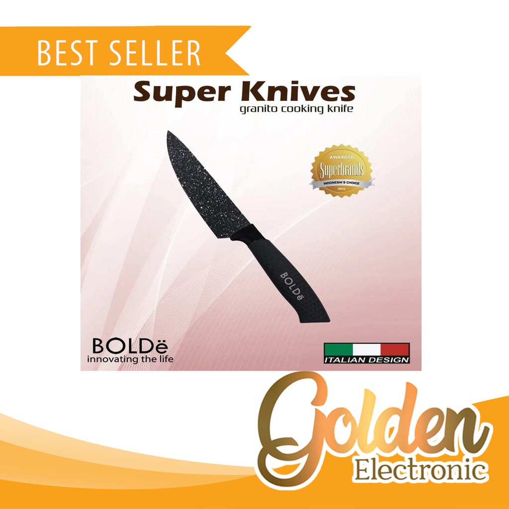 BOLDe Super KNIVES Granito Cooking Knife - Pisau Dapur