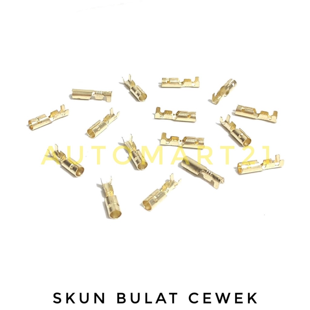TERMINAL SKUN BULAT/SKUN KABEL CONNECTOR CEWEK FEMALE