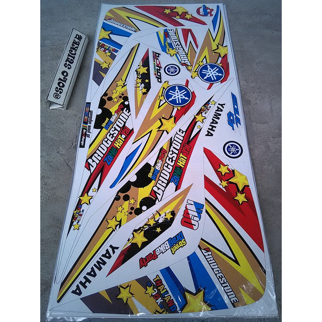 Variasi Stiker Motor Mio Soul Gt