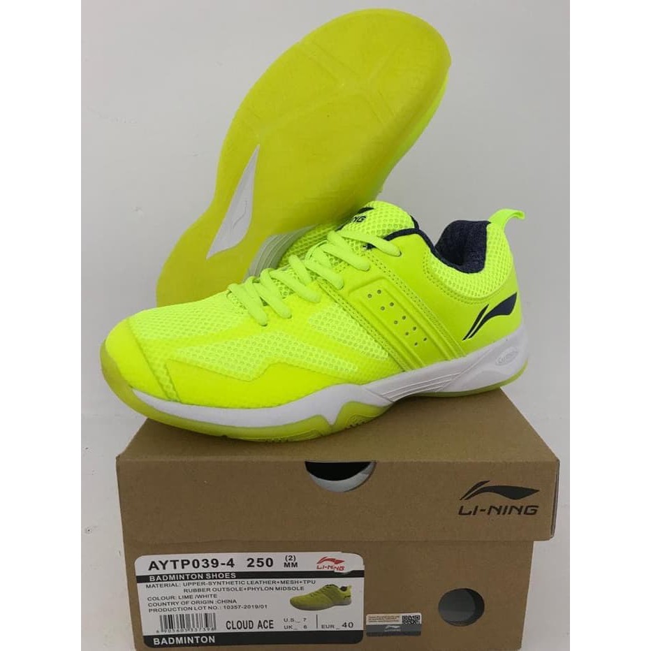 LINING CLOUD ACE SEPATU BADMINTON ORIGINAL